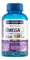 Ômega 3 1000mg Catarinense 120 Cápsulas Óleo de Peixe Ômega 3 1000mg Catarinense 120 Cápsulas Óleo de Peixe