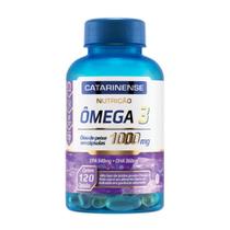 Ômega 3 1000mg com 120 Cápsulas Catarinense Pharma Alta Qualidade Óleo de Peixe com EPA e DHA Ômega 3 1000mg com 120 Cápsulas Catarinense Pharma Alta Qualidade Óleo de Peixe com EPA e DHA