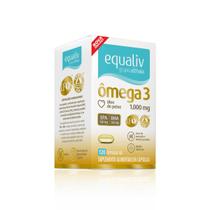 Ômega 3 1000mg Livre de Metais Pesados120 Cáps Equaliv