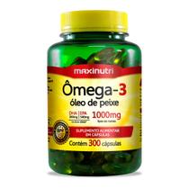 Ômega 3 1000mg Maxinutri 300 Cápsulas