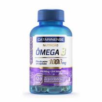Omega 3 1000mg - óleo de peixe catarinense 120 caps EPA 50mg + DHA 360mg original