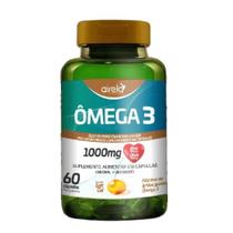 Ômega 3 1000mg Óleo de Peixe com EPA e DHA Airela 120 Cápsulas
