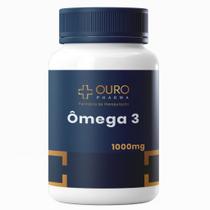 Omega 3 1000mg Ouro Pharma - Omega 3 Livre De Metais Pesados Original Nota Fiscal