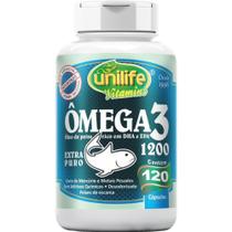 Omega 3 120 capsulas 1200 mg Unilife Omega 3 120 capsulas 1200 mg Unilife