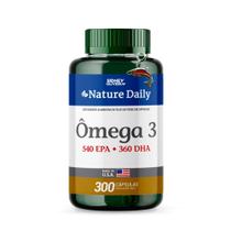 Omega 3 300 capsulas Nature Daily - Sidney Oliveira