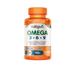 Ômega 3 6 9 1000mg Com 60 Capsulas - Katigua
