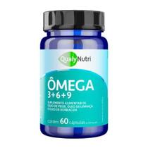 Ômega 3+6+9 1450Mg C/60 Cápsulas - Qualy Nutri Ômega 3+6+9 1450Mg C/60 Cápsulas - Qualy Nutri