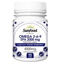 Omega 3-6-9 com 90 capsula - Sunfood