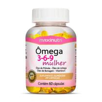 Ômega 3-6-9 Mulher 60 Capsulas Loja Maxinutri
