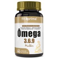 Ômega 3.6.9 Mulher óleo de Prímula, Linhaça, Borragem com Vitamina E 60 cápsulas