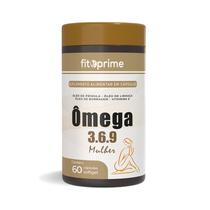 Ômega 3-6-9 Mulher Prímula Linhaça Borragem Vitamina E 60 Cápsulas Fitoprime