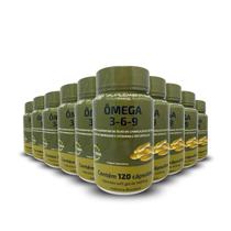 Omega 3 6 9 Peixe Borragem E Linhaça Hf Suplement 10x120caps