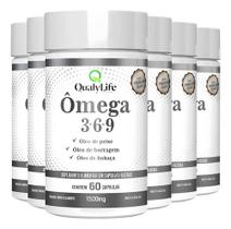 Ômega 3, 6 E 9 6 X 60 Cápsulas Qualylife