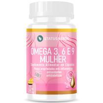 Ômega 3 6 e 9 Para Mulheres 60 Cáps 1000mg - Status Verde