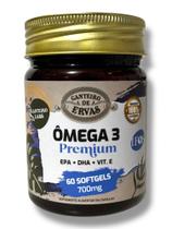 Ômega 3 60 Softgels Canteiro de Ervas Ômega 3 60 Softgels Canteiro de Ervas