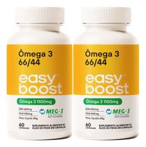 Ômega 3 66/44 Easyboost Epa 660 Dha 440 1100mg 120caps Kit2x