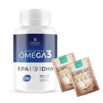 Ômega 3 - 660EPA 440DHA IFOS (120 Capsulas) - Central Nutrition + 2x Dose