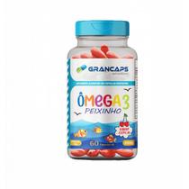 Ômega 3- 800mg- 60 Cápsulas Mastigáveis Sabor Cereja