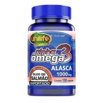 Ômega 3 Alpha Óleo de Salmão Unilife 1000mg 150 Cápsulas Ômega 3 Alpha Óleo de Salmão Unilife 1000mg 150 Cápsulas