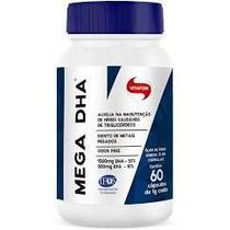 Ômega 3 Alta Concentração Mega DHA 60 Cápsulas - VitaFor Ômega 3 Alta Concentração Mega DHA 60 Cápsulas - VitaFor