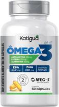 Ômega 3 + Astaxantina e Luteína + MEG-3 EPA + DHA e Vitamina E Katiguá 60 cápsulas Ômega 3 + Astaxantina e Luteína + MEG-3 EPA + DHA e Vitamina E Katiguá 60 cápsulas