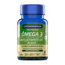 Ômega 3 Biocultivado De Algas 120 Cápsulas Catarinense Nutrição