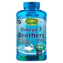 Ômega 3 Brothers 1200mg 180 cápsulas Unilife Ômega 3 Brothers 1200mg 180 cápsulas Unilife