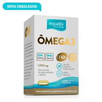 Omega 3 C/120 Cp 1000mg Gel Equaliv Livre De Metais Pesados
