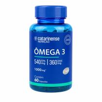 Omega 3 Catarinense 1000mg 60 Capsulas Epa 540mg + Dha 360mg