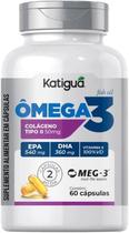 Ômega 3 Colágeno Tipo II 50mg + Vitamina E Meg-3 Katiguá 60 cápsulas