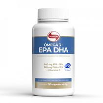 Ômega 3 com EPA, DHA e Vitamina E 120 Cápsulas - Omega 3 Vitafor
