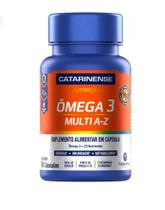 Omega 3 Com Vitamina A Z E Minerais 60 Capsulas - Catarinense