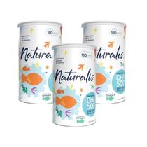 Omega 3 DHA 500 Naturalis 180 Cáps 1500mg DHA Kit 3 Latas