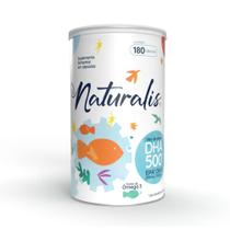 Omega-3 DHA 500 Naturalis 180 Cápsulas Quantidade:1 Unid