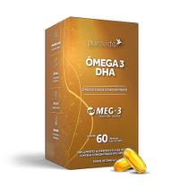 Ômega 3 DHA Concentrado 1000mg 60 Caps Puravida