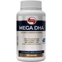 Omega 3 DHA Vitafor Mega DHA com 120 Cápsulas de Alta Pureza