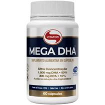 Omega 3 DHA Vitafor Mega DHA com 60 Cápsulas de Alta Pureza Omega 3 DHA Vitafor Mega DHA com 60 Cápsulas de Alta Pureza