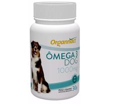 Omega 3 Dog 1000 Mg Organnact Frasco 30 cápsulas - 30 gr