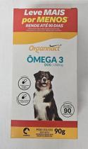 Ômega 3 Dog 1000mg 90g Organnact