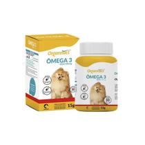 Omega 3 Dog 500mg Tabs 30 tabletes Organnact Vitamina Pelo