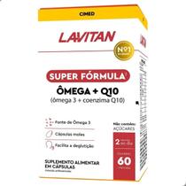 Omega 3 e Coenzima Q10 Coq 10 Super Formula 60 Capsulas Lavitan