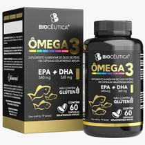 Ômega 3 EPA 540 +DHA 360 -60 CAPS BIOCÊUTICA