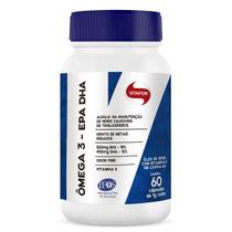 Omega 3 Epa 540mg Dha 360mg 1000Mg 60 Cápsulas - Vitafor Omega 3 Epa 540mg Dha 360mg 1000Mg 60 Cápsulas - Vitafor