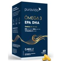 Omega 3 EPA 660Mg DHA 440mg 60Caps - PuraVida Omega 3 EPA 660Mg DHA 440mg 60Caps - PuraVida