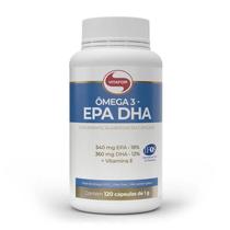 Ômega 3 EPA DHA 120 cápsulas Vitafor - Vitamina E
