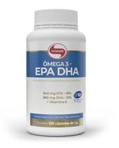 Ômega 3 epa dha 1g 120 cápsulas vitafor
