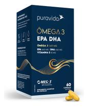 Omega 3 EPA DHA 60 Caps Puravida Premium Omega 3 EPA DHA 60 Caps Puravida Premium
