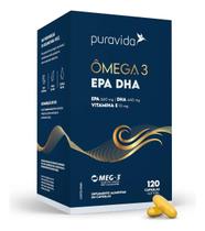 Ômega 3 EPA DHA Big Puravida 120 Cápsulas