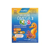 Ômega 3 EPA DHA Kids 30 Cap Mastigaveis - Ecofitus