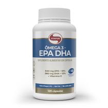Ômega 3 EPA DHA Odor Free com Vitamina E 120 capsulas Vitafor